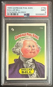 1985 Garbage Pail Kids #73A Original Dollar Bill PSA 9 Mint NEW SLAB - Picture 1 of 3