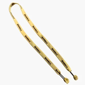 Brownells Sunglass Cord Eyeglass Croackie Yellow Brown Lanyard - Picture 1 of 4