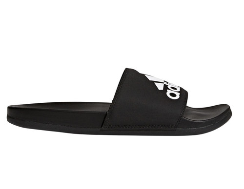Nuovi sandali Adidas uomo Adilette nero bianco logo