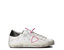 Scarpe PHILIPPE MODEL Donna Sneakers Trendy  BIANCO Pelle naturale PRLDVBF3