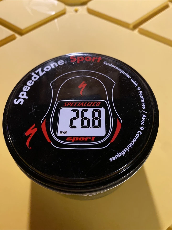 Bicycle Specialized SPORT Speedzone Wire  Mount Computer Odometer Miles KM - Image 1 of 4