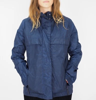 Womens Jack Wolfskin Stormlock 1305021 Midnight Blue Warm Windbreaker Jacket - Image 1 of 4