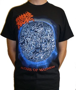 Maglietta copertina album Morbid Angel ""Altars Of Madness"" - NUOVA UFFICIALE - Foto 1 di 1