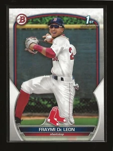2023 Bowman Prospects Base Card Fraymi De Leon Boston Red Sox (#BP-97) - Picture 1 of 2