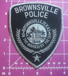 Brownsville Texas Police Patch - Neu - Bild 1 von 2