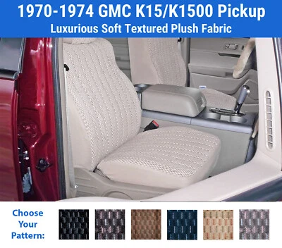 Чехлы на сиденья Scottsdale для пикапа GMC K15/K1500 1970-1974 годов выпуска - Изображение 1 из 4