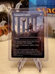 MTG Borderless COMMANDER'S SPHERE mtg NM-M Commander Masters - Picture 1 of 2