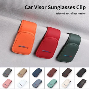 Sunglasses Glasses Card Ticket Magnetic Clip For BMW Car Sun Visor Holder - Picture 1 of 29