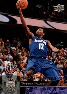 2009-10 Upper Deck #240 Tyreke Evans RC Rookie Kings Pelicans Pacers SP