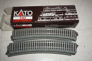 Kato 2-220 Rail Courbe Curve Track R610 22.5° 4pcs HO 