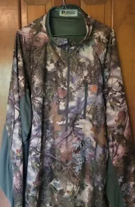 Russell Outdoors APX G2 Light Weight 1/2 Zip Pullover Mens XXL King's Mtn Shadow - Picture 1 of 2