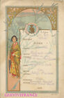 MN161 - Menu Messageries Maritimes 1904 Passagierschiff Chili