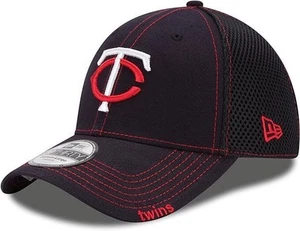 New Era MLB Minnesota Twins Neo Fitted Baseball Cap - Navy - Picture 1 of 7