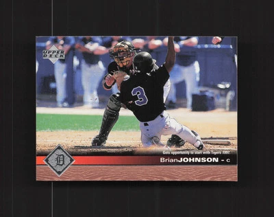 1997 Upper Deck #357 Brian Johnson Detroit Tigers MM - Image 1 of 2