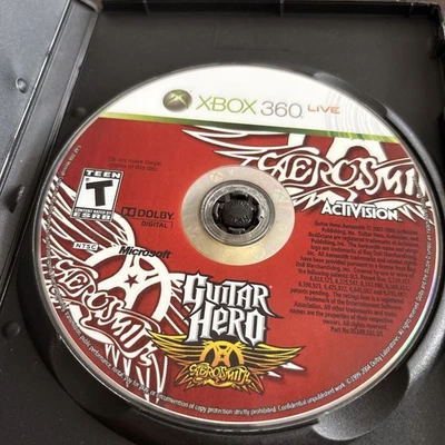 Xbox 360 Guitar Hero ¡Solo disco de videojuego! Foto 1 de 4