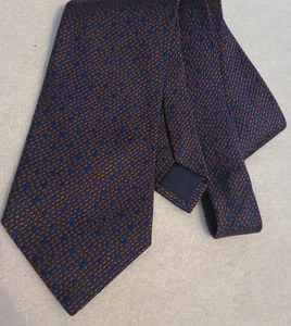 Charvet - Azul y Bronce - Corbata para el Cuello 58 X 3/4" - Imagen 1 de 6