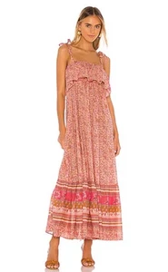 Maxi Vestido Floral Free People Tánger Talla Grande Multicolor Babydoll Ligero - Imagen 1 de 9