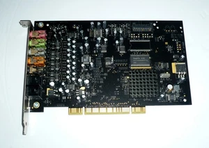 Creative Labs SoundBlaster SB0770 0W202 7.1 PCI Interface Sound Audio Card - Picture 1 of 3