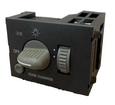 Interruptor de faros 96 97 98 99 00 01 02 GMC VAN SAVANA 3500 (dash Mtd) Foto 1 de 4