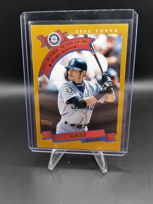 Topps 2002 - Ichiro Suzuki Novato del Año #718  Foto 1 de 4