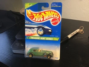 Hot Wheels 1995 Treasure Hunt Series Classic Caddy Ltd 1/10k VHTF Gold Rims w/RR - Picture 1 of 8