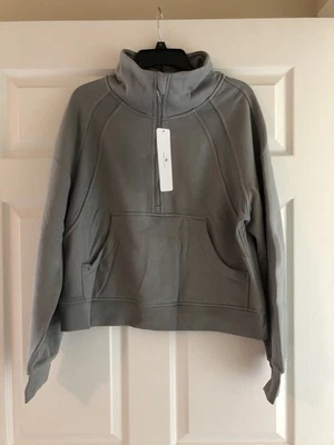 Sudadera con capucha para mujer CRZ Yoga media cremallera M gris Foto 1 de 4