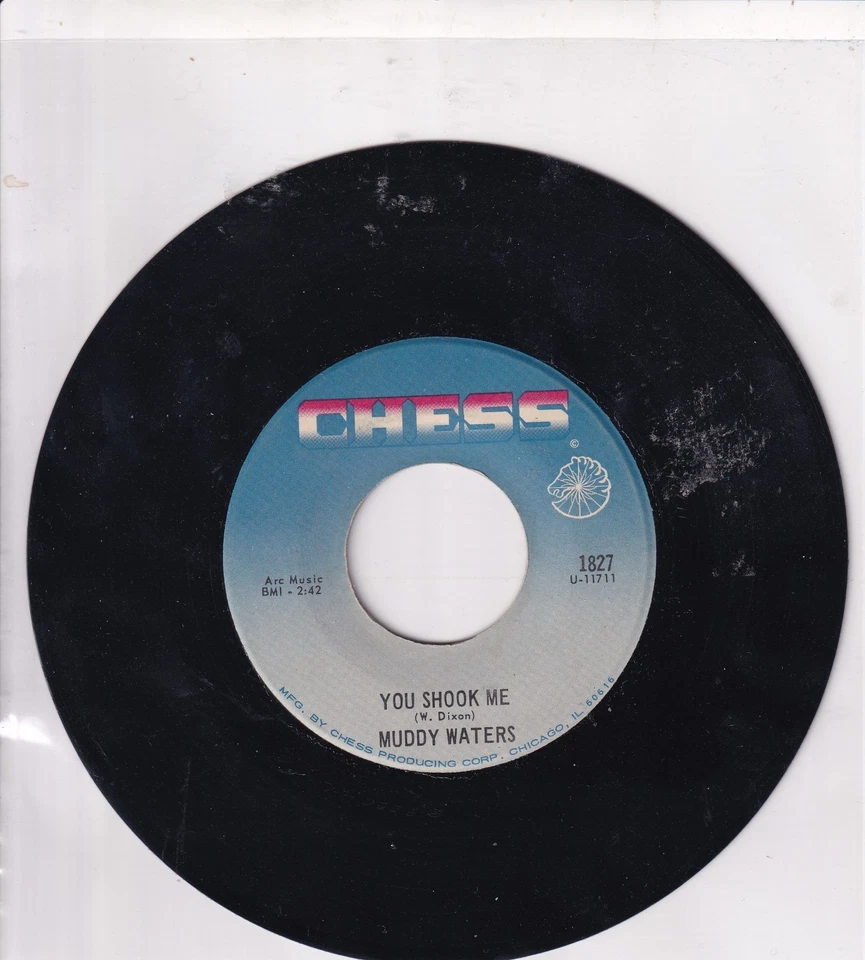 Muddy Waters "You Shook Me/Muddy Water's Twist" Chess 1827 45 - Imagem 1 de 1