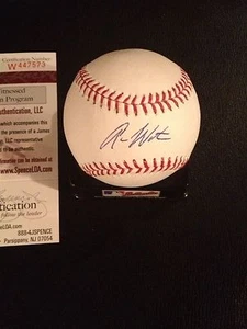 Allen Webster Signed Autographed OML baseball! Red Sox! JSA! World Series! - Picture 1 of 2