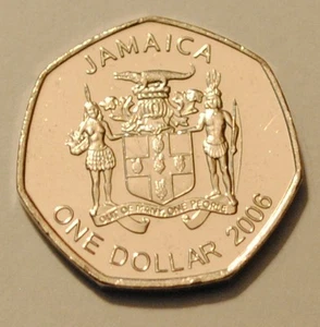 2006 Jamaica 1 Dollar Coin Uncirculated KM# 164 - Picture 1 of 2