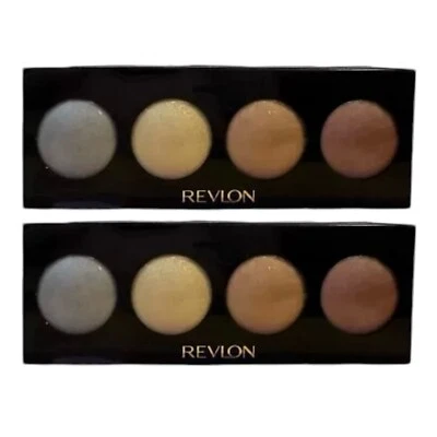 2 Pack Pack Revlon Illuminance Creme Quad Eye Shadow 715 Precious Metals 0.12 oz - Image 1 of 4