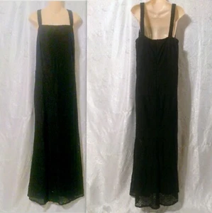 Fashion to Figure Black Lace Maxi Sleeveless Dress Plus Size 3 - Picture 1 of 8