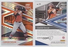 2020 Panini Elite Extra Edition Aspirations Orange /149 Carson Taylor #137