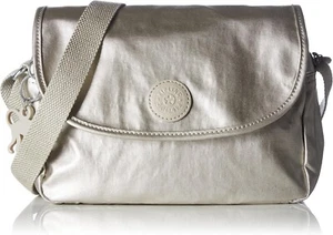 Kipling Überschlag Cayleen Crossbody Tasche Champagner Gold Silber Nude Beige - Bild 1 von 14