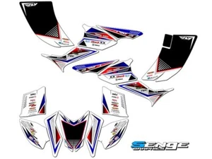 Kit de gráficos Senge TRX 90 SURGE 2006-2019 blanco/azul compatible con Honda - Imagen 1 de 7