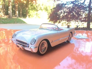 FRANKLIN MINT 1953 CHEVROLET CORVETTE CONVERTIBLE 1:24 Scale - Picture 1 of 12