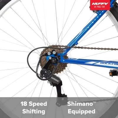 Mountain bike Huffy Rock Creek 26 polegadas - 56301P7 (azul)  - Imagem 1 de 3