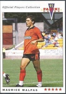 FÚTBOL PANINI 92-COLECCIÓN OFICIAL JUGADORES-#316-DUNDEE UNITED-MAURICE MALPAS - Imagen 1 de 2