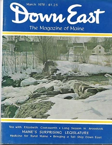 DOWN EAST MAGAZINE~MARCH 1978 - Picture 1 of 1