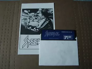 Commodore SPEEDBALL 5.25" Disk with Manual Tested Working by Spotlight - Photo 1/12