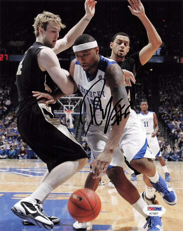 Demarcus Cousins signed 8x10 photo PSA/DNA Autographed Kentucky Wildcats Foto 1 de 1