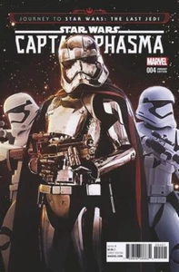 Star Wars Last Jedi Captain Phasma Marvel Comic #4 Varient B&B - FREE POSTAGE - Picture 1 of 1