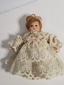 Kleine Zuckerklumpen Porzellan Puppe Baby, kleines Mädchen 7 Zoll - Bild 1 von 6