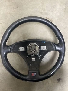 3 Spoke Steering Wheel 96-02 Audi A4 S4 B5 Leather Genuine OEM 8D0 419 091 - Picture 1 of 5