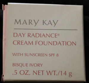 Neu Mary Kay Day Radiance Creme Foundation Biskuit-Elfenbein D-Form ~ schneller Versand - Bild 1 von 2
