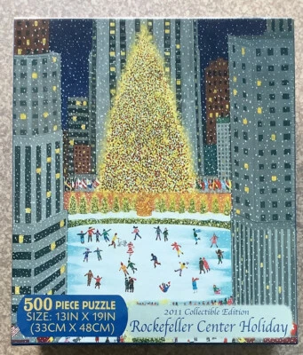 Briarpatch Rockefeller Center Holiday 2011 Edición Coleccionable 500 piezas - Nuevo Foto 1 de 2