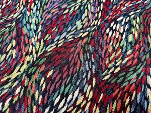 Woven Gobelin Fabric Vibrant Abstract Design Home Decor Material Multi - 140cm - Picture 1 of 6