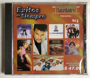 EXITOS DE SIEMPRE VOL.3, FEAT. MOENIA, 2002 MEXICAN CD ALBUM,STILL SEALED,PROMO - Picture 1 of 2