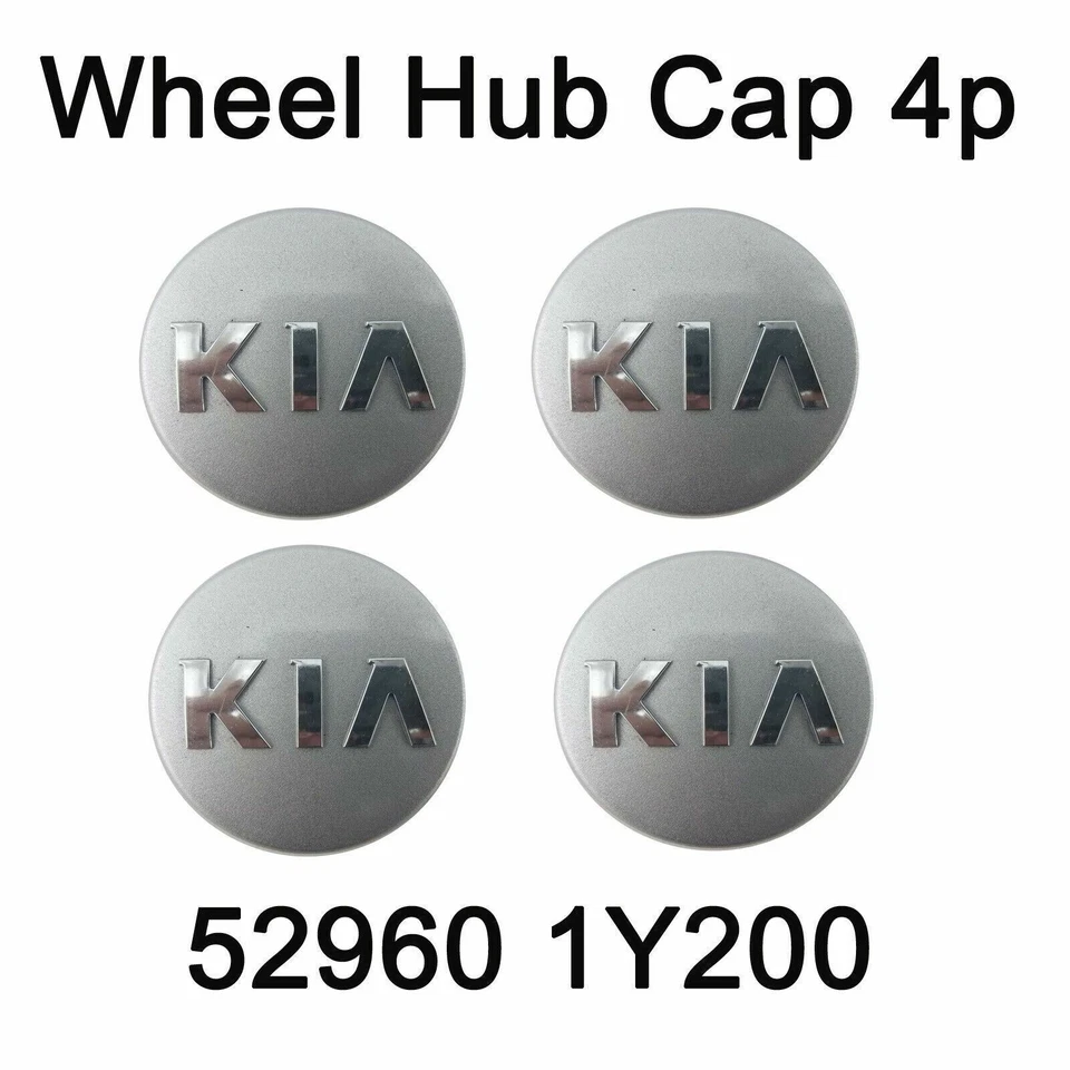 529601Y200 Wheel Hub Cap 4p For Kia Rio Sorento Soul Sportage 09-15 - Изображение 1 из 1