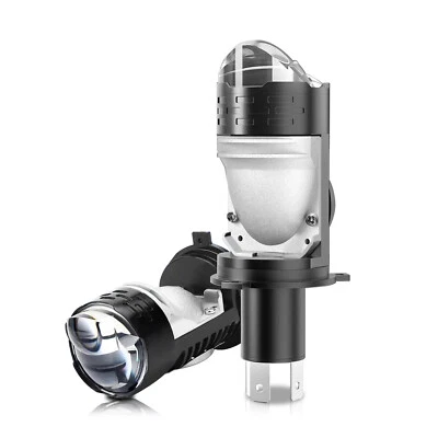 2x 9003 H4 LED Projector Lens Headlight Bulbs Kit High-Low Beam 160W 6000K White - Image 1 of 4