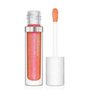 Jordana Cosmic Glow Holographic Lip Gloss Chromatic Peach 04 - Picture 1 of 1